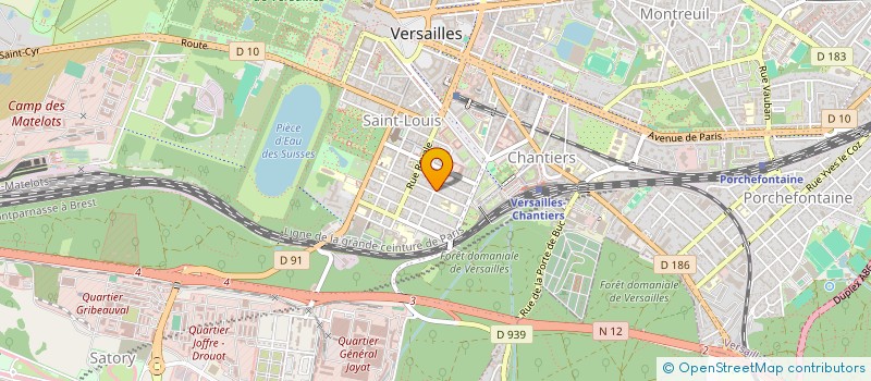 localisation de l'entreprise MADAME AGNIESZKA MAJEWSKA à VERSAILLES