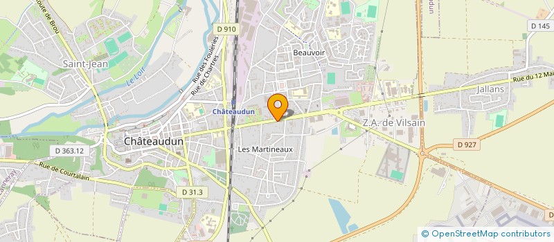 localisation de l'entreprise MADAME AGNIESZKA MOROZ à CHATEAUDUN