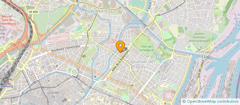 localisation de l'entreprise MADAME AGNIESZKA SIEDLECKA à STRASBOURG