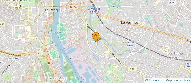 localisation de l'entreprise MADAME AGNIESZKA SOBCZYNSKA  LE VESINET