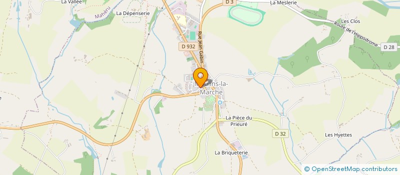 localisation de l'entreprise MADAME AGNIESZKA TARGOWSKA à MOULINS-LA-MARCHE