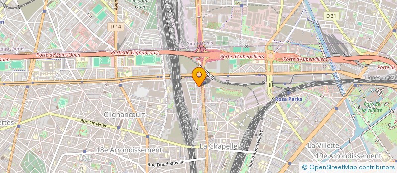 localisation de l'entreprise MADAME AGNIESZKA ZYGULA  PARIS 18