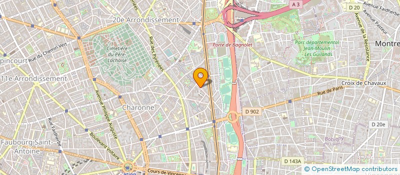 localisation de l'entreprise MADAME AGOTA NAGY  PARIS