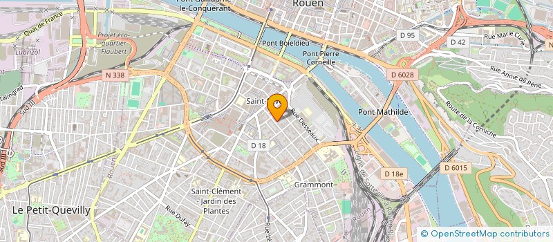 localisation de l'entreprise MADAME AGOULI AABOUCHE  ROUEN