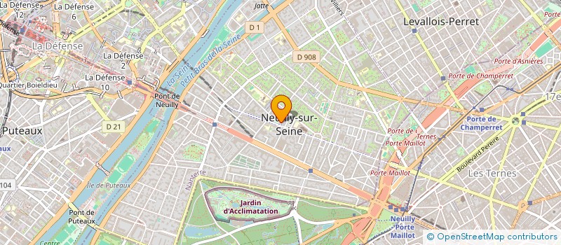 localisation de l'entreprise MADAME AGUEDA AGUEDA TRIGO VALVERDE  NEUILLY-SUR-SEINE