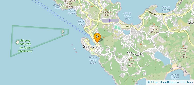 localisation de l'entreprise MADAME AGUEDA VON DOELINGER FREITAS à SAINT BARTHELEMY