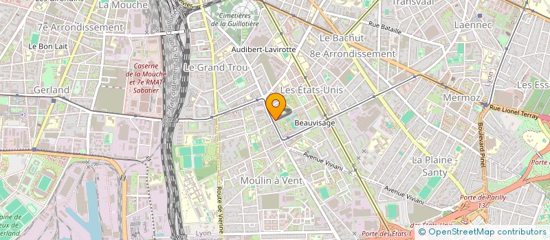 localisation de l'entreprise MADAME AGUY GUENANG FOTSO  LANNION