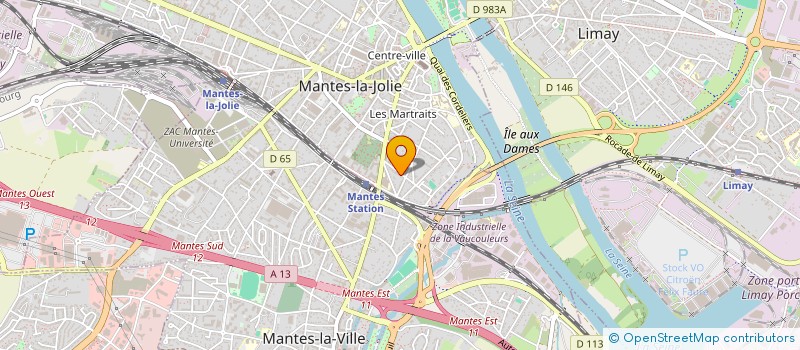 localisation de l'entreprise MADAME AHLAM KATAR  MANTES-LA-JOLIE