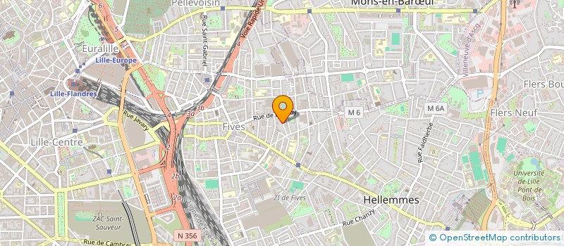 localisation de l'entreprise MADAME AHLAM OUTMAN à LILLE