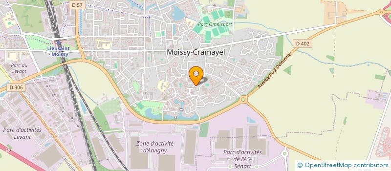 localisation de l'entreprise MADAME AHLAME AWATI à MOISSY-CRAMAYEL