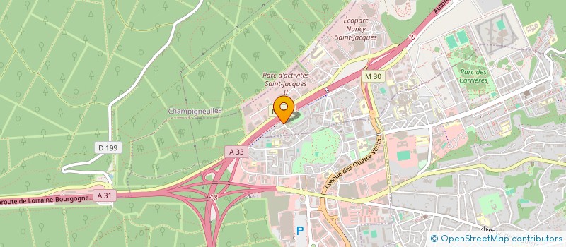 localisation de l'entreprise MADAME AHLAME EL GUERRAB  MAXEVILLE