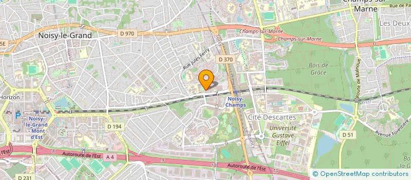 localisation de l'entreprise MADAME AHLEM BEN RAYANA  NOISY-LE-GRAND