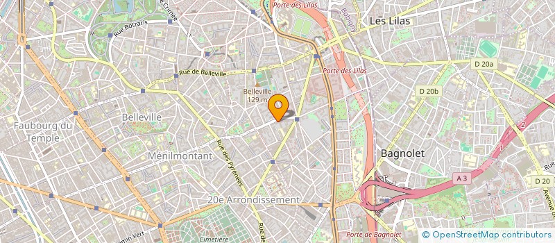 localisation de l'entreprise MADAME AHLEM BENMEHAL  PARIS