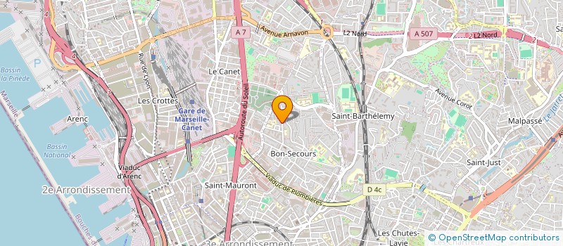 localisation de l'entreprise MADAME AHLEM KIMI à MARSEILLE