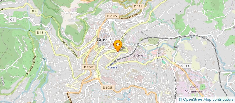 localisation de l'entreprise MADAME AHLEM SIDAOUI  GRASSE