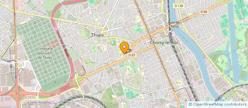 localisation de l'entreprise MADAME AHLEM STOTAR  THIAIS