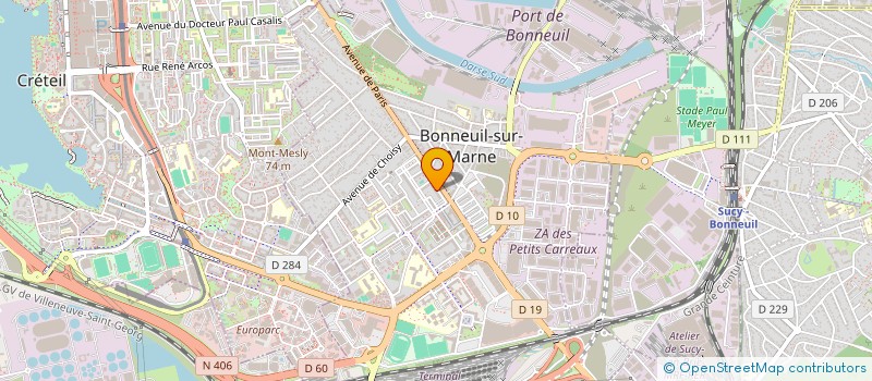 localisation de l'entreprise MADAME AHLI AIT AISSA à BONNEUIL-SUR-MARNE