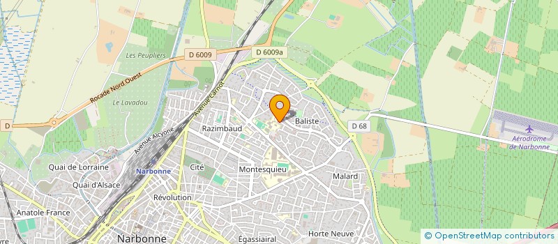 localisation de l'entreprise MADAME AHLIMA SOARDI à NARBONNE