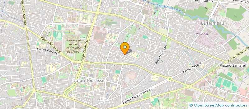 localisation de l'entreprise MADAME AHMED MAMOUNI  PAU