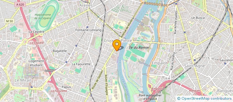 localisation de l'entreprise MADAME AHMED NOUFAL  TOULOUSE