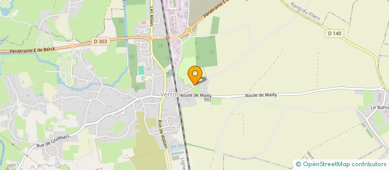 localisation de l'entreprise MADAME AHOEFA AKAKPO  VERTON