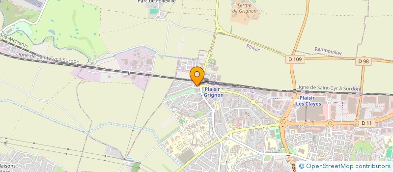 localisation de l'entreprise MADAME AHOEFA KOUDAKPO  PLAISIR