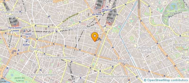 localisation de l'entreprise MADAME AHONG XU  PARIS