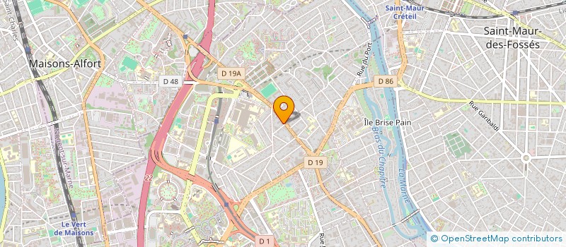 localisation de l'entreprise MADAME AHOU BROU  CRETEIL