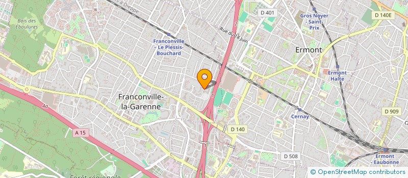 localisation de l'entreprise MADAME AHOU JULIE PORQUET  FRANCONVILLE