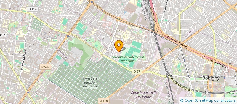 localisation de l'entreprise MADAME AHOU KOUADIO à BOBIGNY