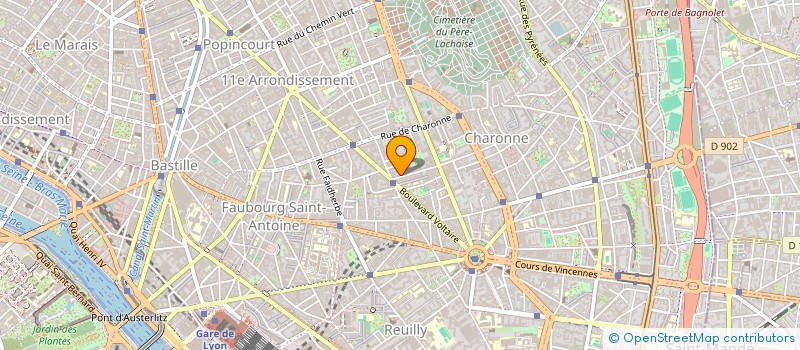 localisation de l'entreprise MADAME AI CHENG LEC  PARIS