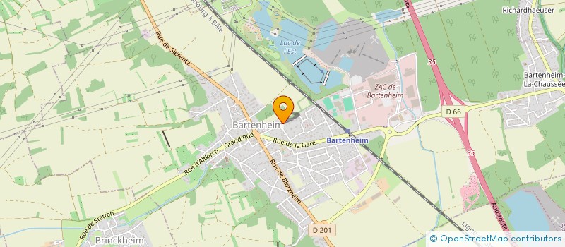 localisation de l'entreprise MADAME AI TINI SUPARTINI  BARTENHEIM