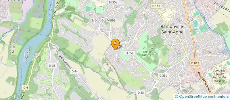 localisation de l'entreprise MADAME AICHA ABOU KHAIT  RAMONVILLE-SAINT-AGNE