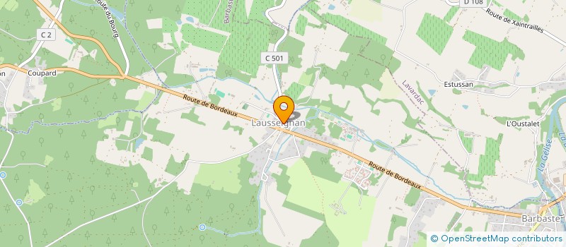 localisation de l'entreprise MADAME AICHA AHMADI  BARBASTE