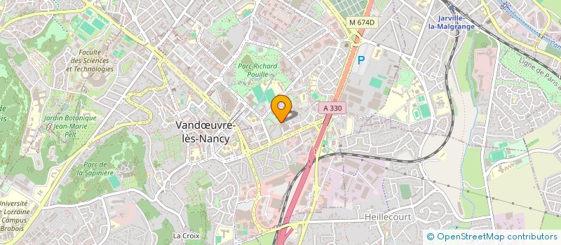 localisation de l'entreprise MADAME AICHA AIT BAHAMMOU à VANDŒUVRE-LES-NANCY