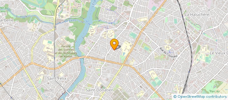 localisation de l'entreprise MADAME AICHA ALAO à NANTES