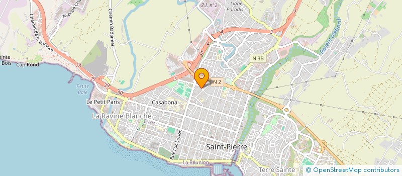 localisation de l'entreprise MADAME AICHA ANGAMA à SAINT-PIERRE
