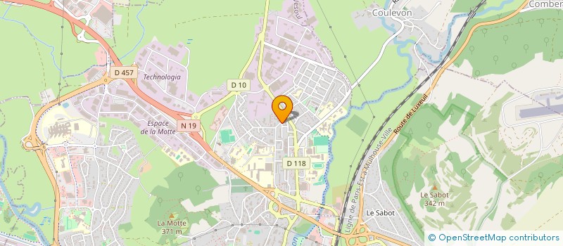 localisation de l'entreprise MADAME AICHA ASRIH  VESOUL