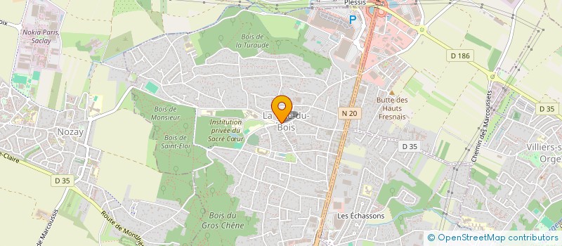 localisation de l'entreprise MADAME AICHA AZAHAF à LA VILLE-DU-BOIS
