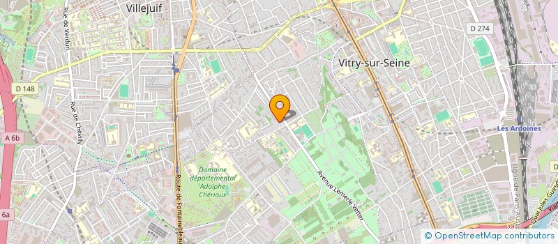 localisation de l'entreprise MADAME AICHA BACAR à VITRY-SUR-SEINE