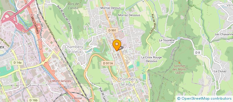 localisation de l'entreprise MADAME AICHA BACAR à CHAMBERY