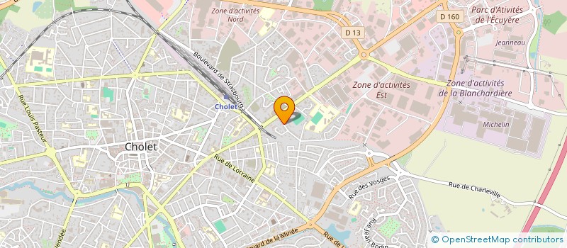 localisation de l'entreprise MADAME AICHA BAGRIACIK à CHOLET
