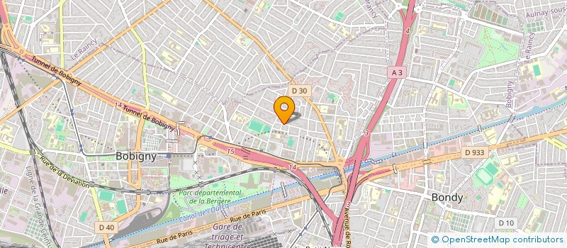 localisation de l'entreprise MADAME AICHA BELFERROUM  BOBIGNY