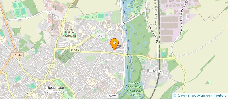 localisation de l'entreprise MADAME AICHA BENABDELOUAHED à SAINT-QUENTIN