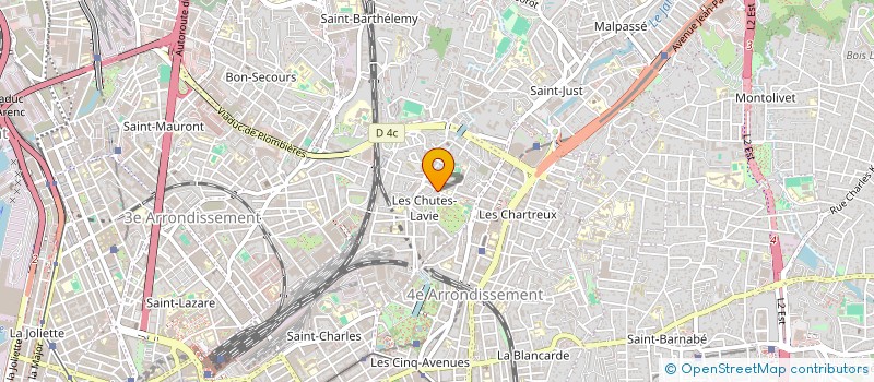localisation de l'entreprise MADAME AICHA BOUAYOUNE à MARSEILLE