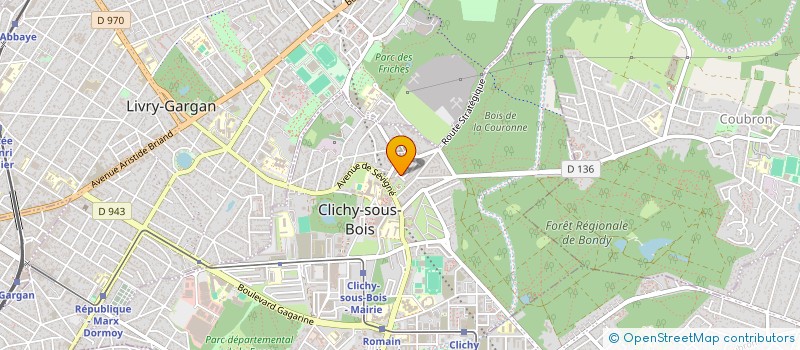 localisation de l'entreprise MADAME AICHA CHATTOU  CLICHY-SOUS-BOIS