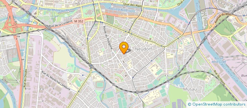 localisation de l'entreprise MADAME AICHA CHELGHOUM à STRASBOURG