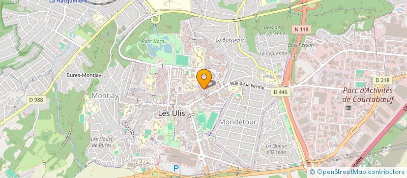 localisation de l'entreprise MADAME AICHA COULIBALY à LES ULIS