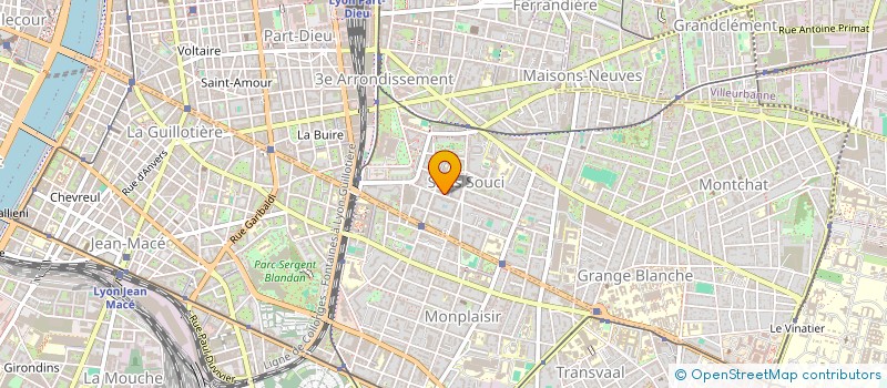 localisation de l'entreprise MADAME AICHA DAOUD  LYON