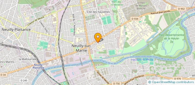 localisation de l'entreprise MADAME AICHA DIABY à NEUILLY-SUR-MARNE